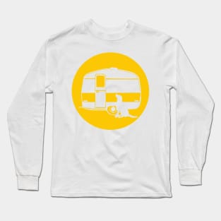 ALL YOU NEED A DOG A CARAVAN YELLOW Long Sleeve T-Shirt